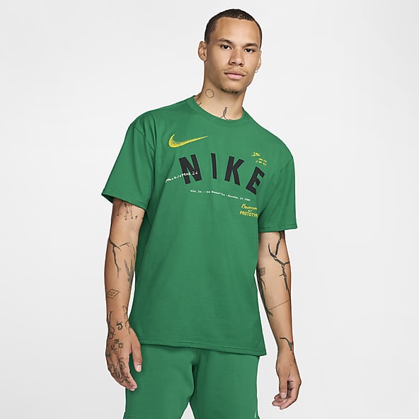 Green and black nike shirt clearance